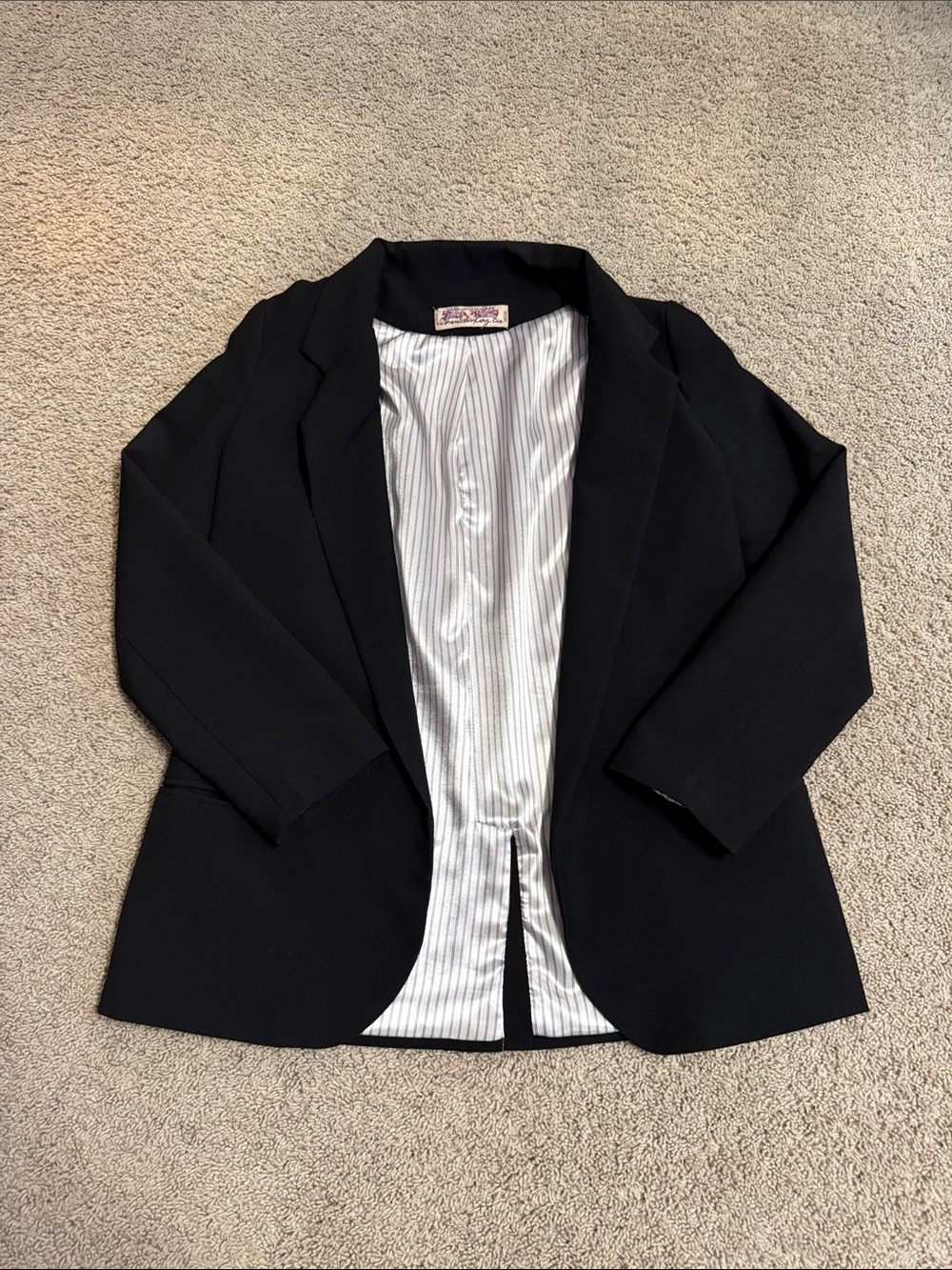 Women’s Black Blazer Jacket